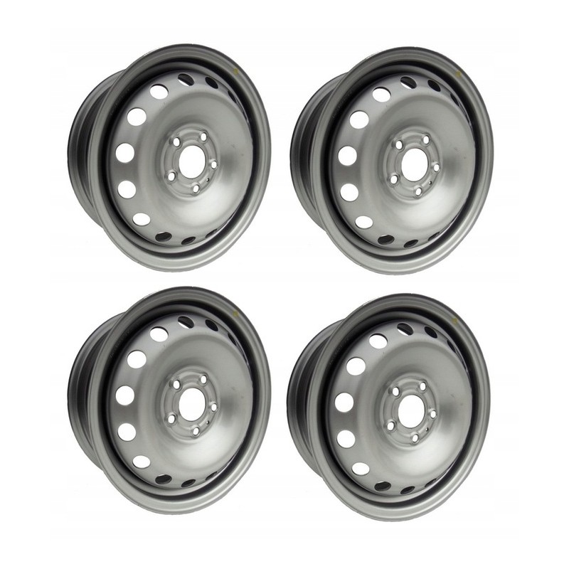 4x ocelový disk 6Jx16, 5x118x71,1 ET 50 - Renault Trafic II (2001 - 2014)