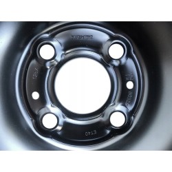 ocelový disk 6,5Jx16, 4x100x60,1 ET 40 - RENAULT CAPTUR I (2013 - 2019)