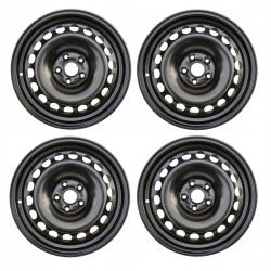 4x ocelový disk 6,5Jx17, 5x112x57,1 ET 38 - AUDI TT 8J (2006 - 2015)